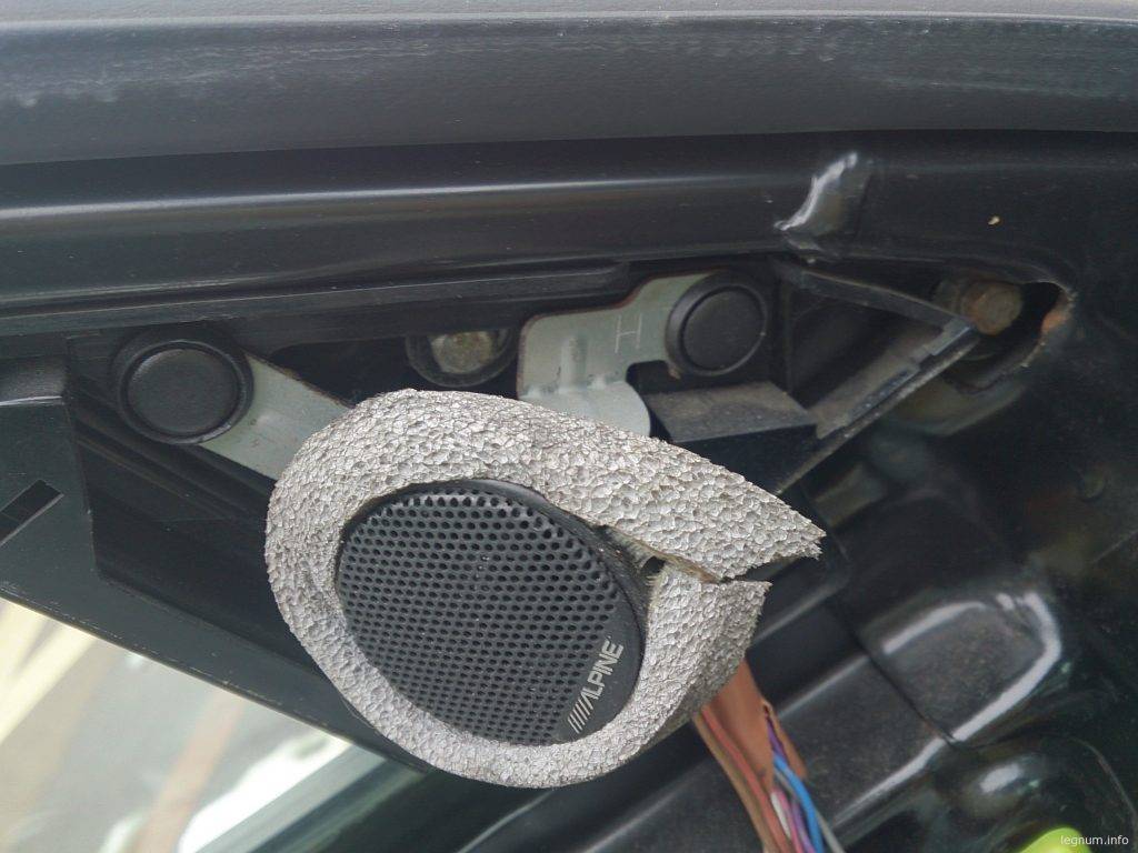 Установка зеркал от SUBARU LEGACY BP