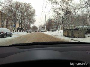 Дороги в Тирасполе выглядели так: