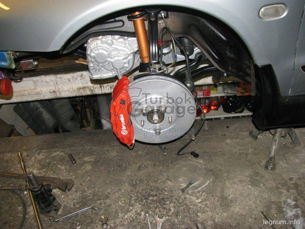 Legnum Super-VR4 4G63T тормоза брембо