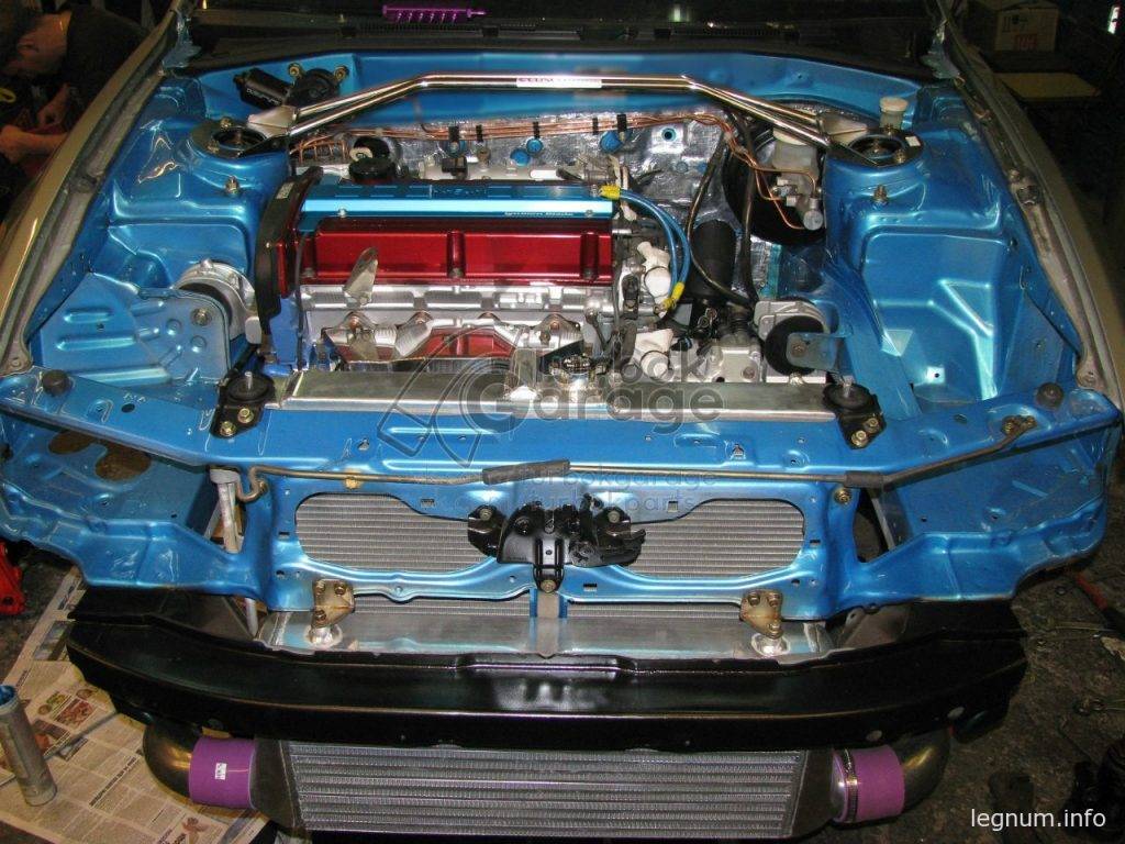 Legnum Super-VR4 4G63T радиаторы интекуллер