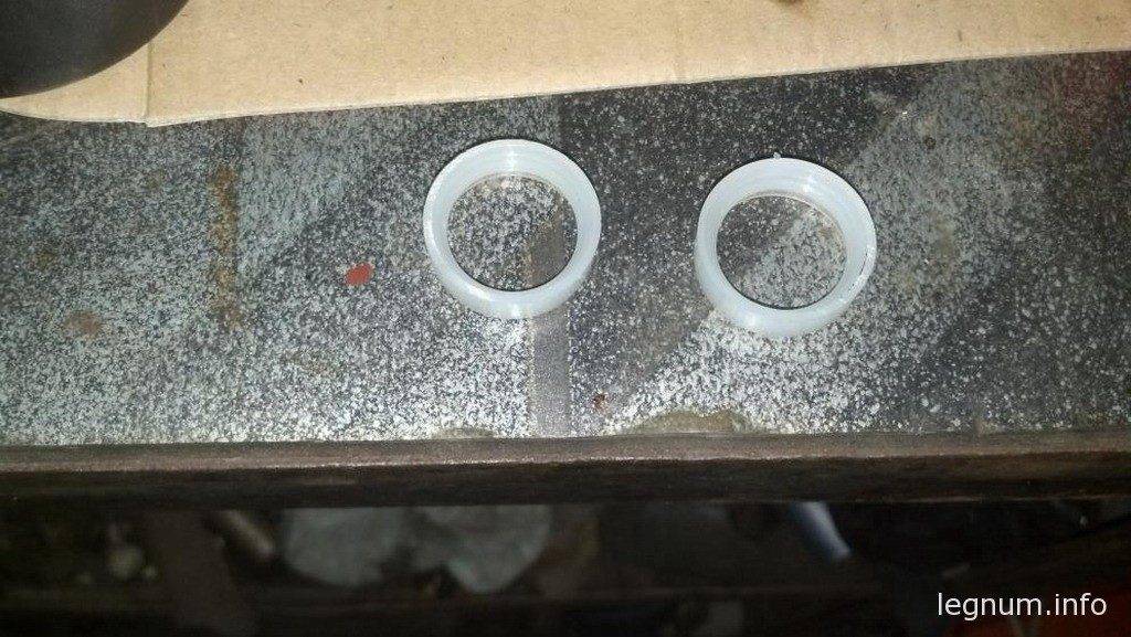 Перед запрессовкой колечки нужно кинуть в кипящую воду на 3 минуты...