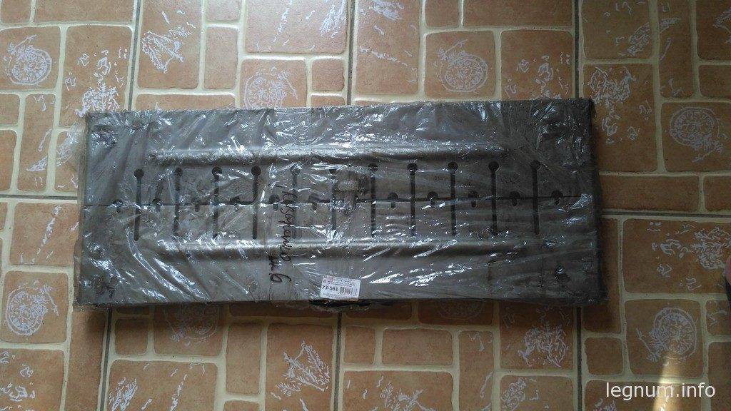 Размеры у нашего мангала 72х35х60см