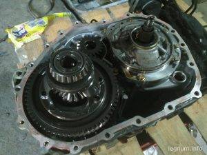 Съём и разбор АКПП на Galant EA с 6A13 - F4A42-2