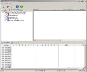 Easy Drive Data Recovery найденные данные