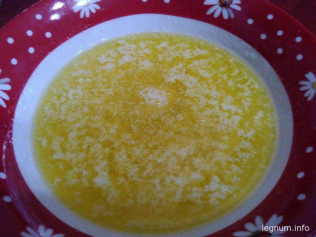 Масло сливочное растопить