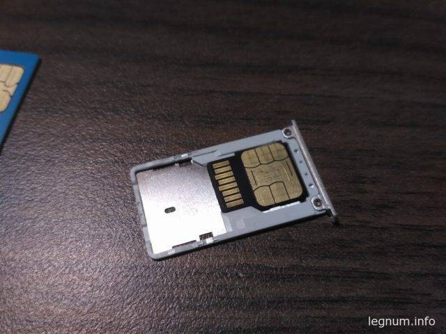 Готовый бутерброд NanoSIM + MicroSD