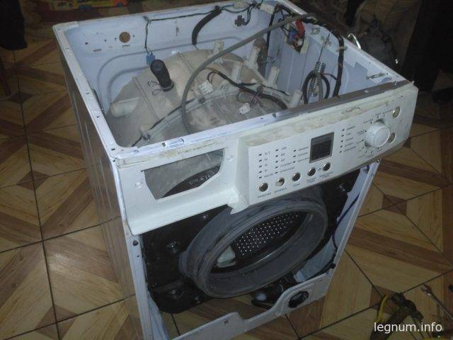 собираем стиралку daewoo