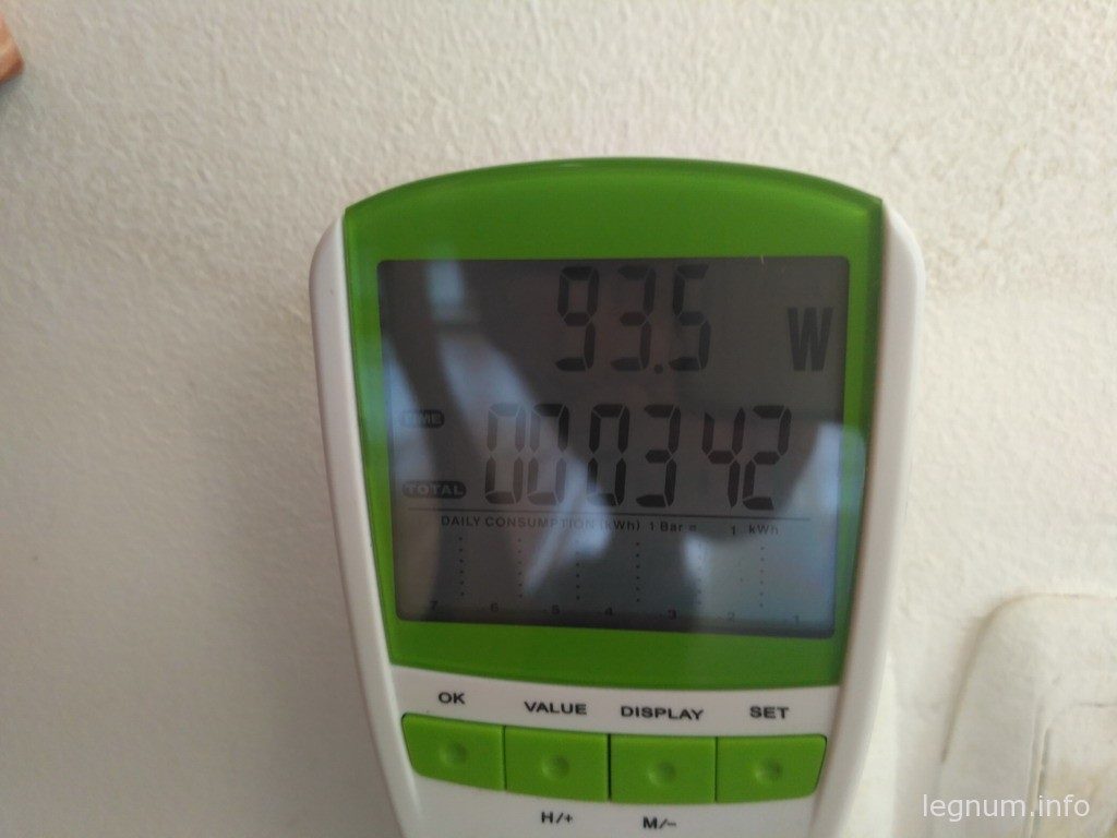 потребляемость GORENJE FH 401 W