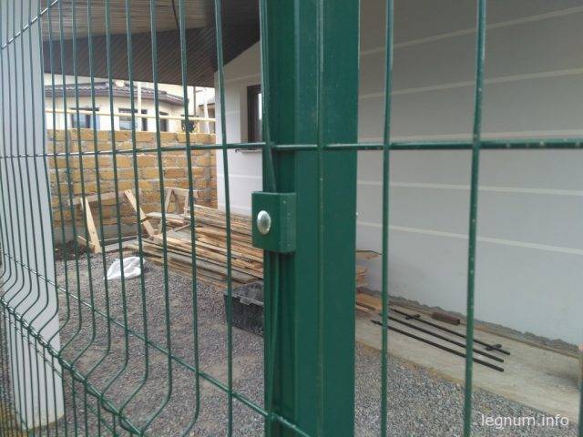 неправильная установка 3Д забора