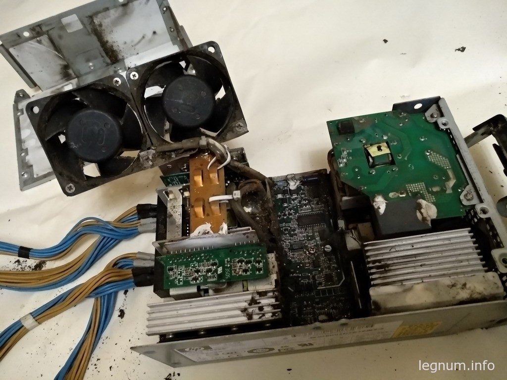 Разборка блок питания HP AA23530