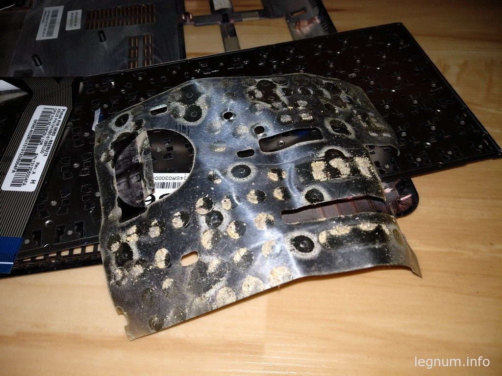 разборка ноутбука ASUS X56C
