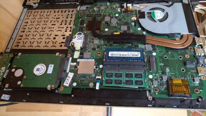 Процессор на ноутбуке Asus K56CB